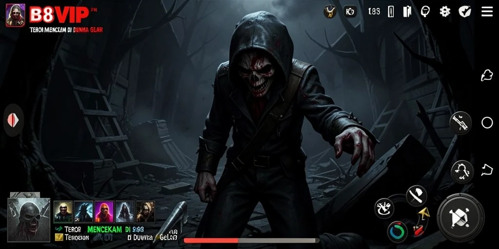 Gameplay mencekam dengan atmosfer yang menggugah ketakutan.