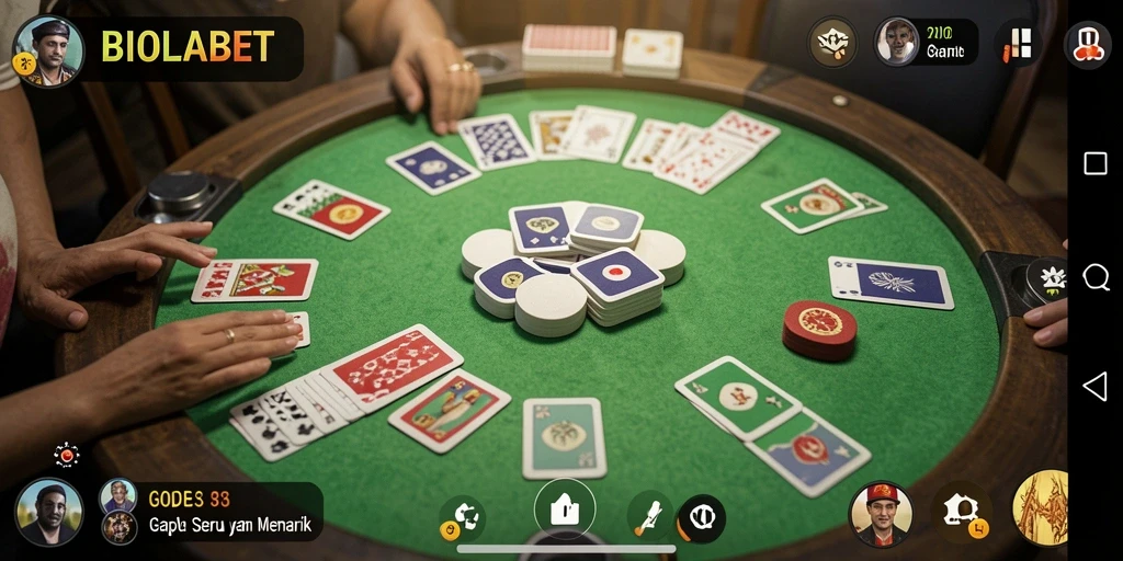 Tampilan gameplay seru dan interaktif dari BIOLABET.