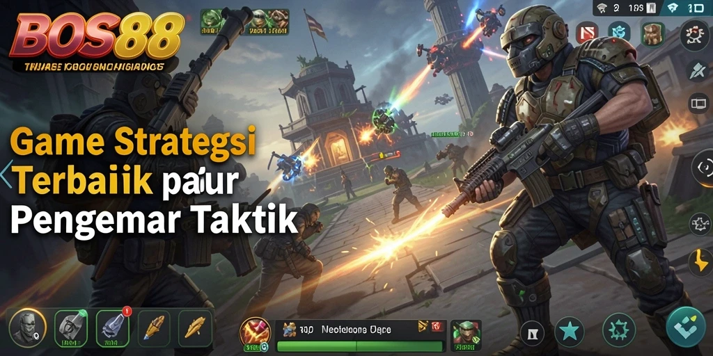 Tampilan gameplay menarik dalam BOS88 dengan elemen strategi yang mendalam.