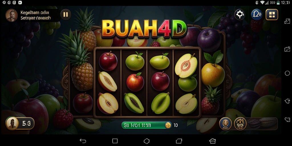 Tangkapan layar BUAH4D menampilkan suasana menyeramkan dalam gameplay yang mencekam.