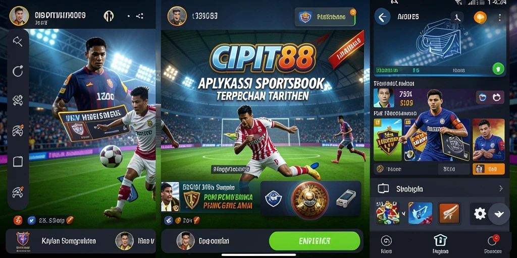 Tampilan menarik dari gameplay Sportsbook di CIPIT88.