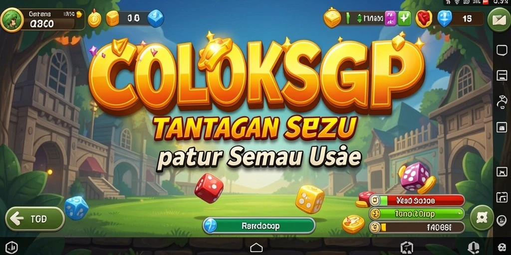 Tangkapan layar gameplay COLOKSGP menampilkan solusi puzzle yang menarik.