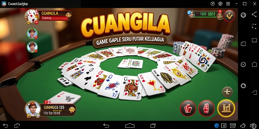 Screenshot gameplay CUANGILA yang menarik dan seru.