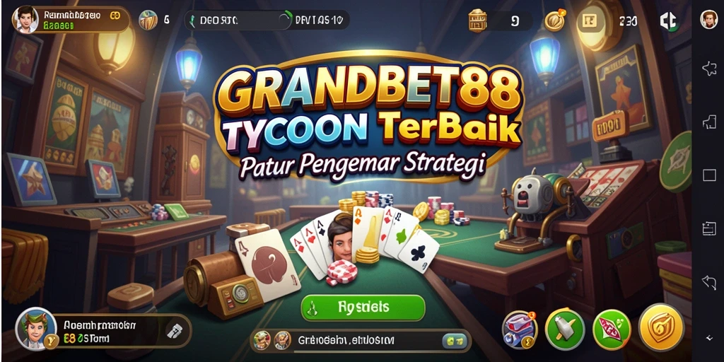 Tampilan gameplay seru di GRANDBET88 menampilkan elemen Tycoon yang menantang.