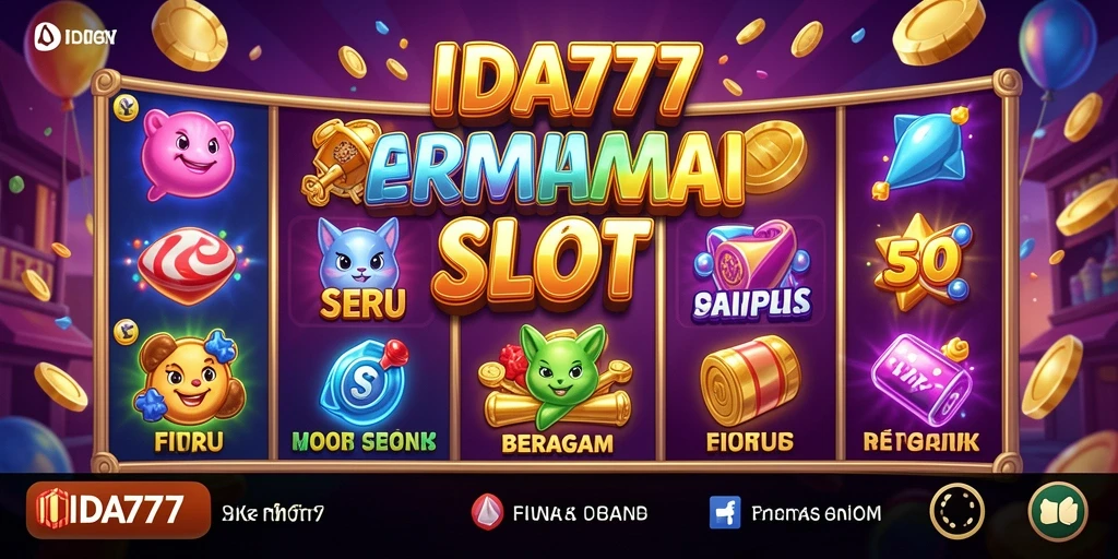 Tampilan gameplay IDA777 dengan grafis slot yang menawan.