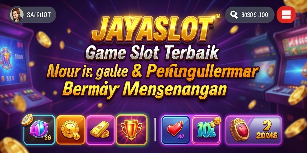 Screenshot utama JAYASLOT menampilkan gameplay yang menarik dan penuh warna.