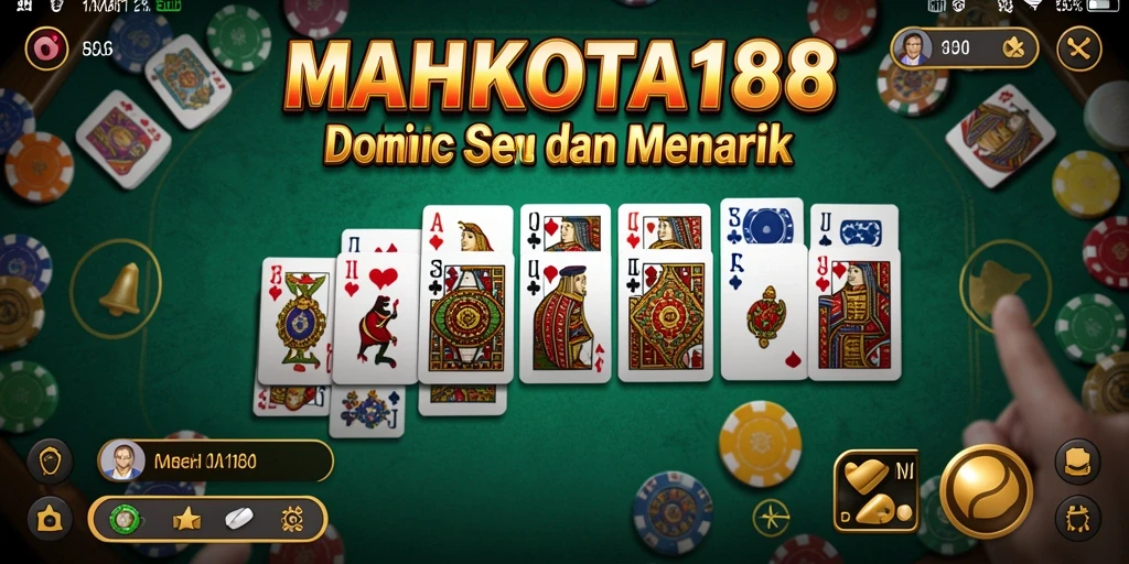 Tampilan gameplay seru di MAHKOTA188 dengan berbagai mode permainan.
