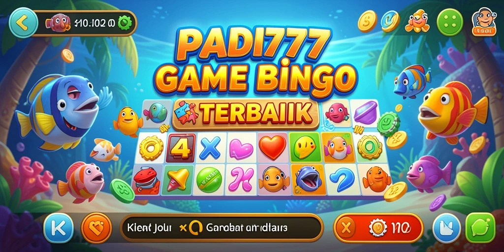Tangkapan layar gameplay PADI777 yang menampilkan keseruan bermain Bingo.