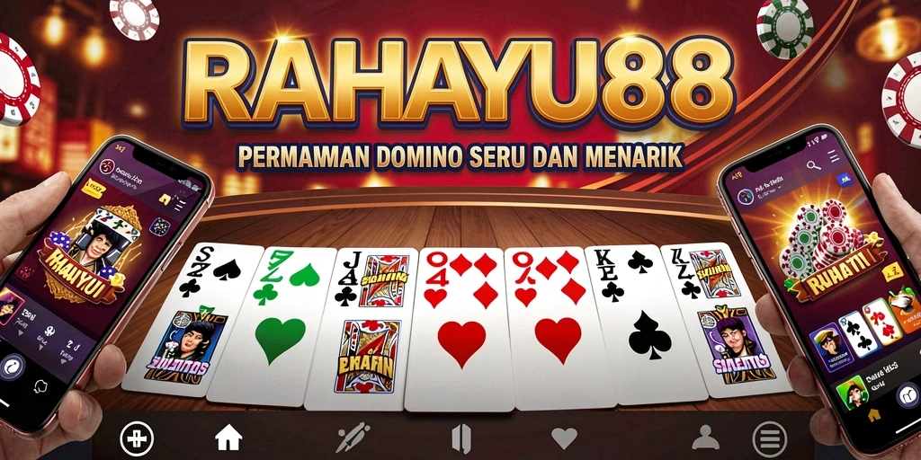 Tampilan gameplay Domino yang seru dan interaktif.