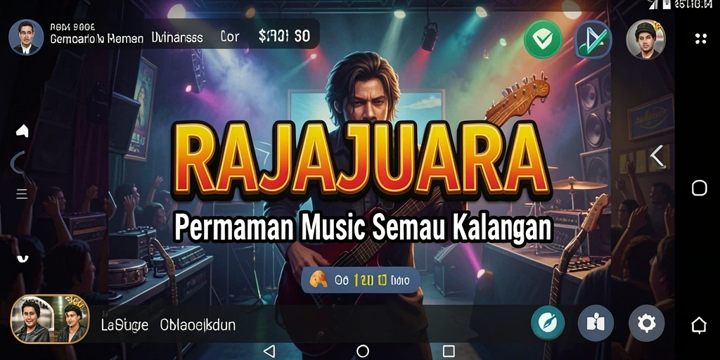 Tampilan gameplay RAJAJUARA yang seru dan interaktif.