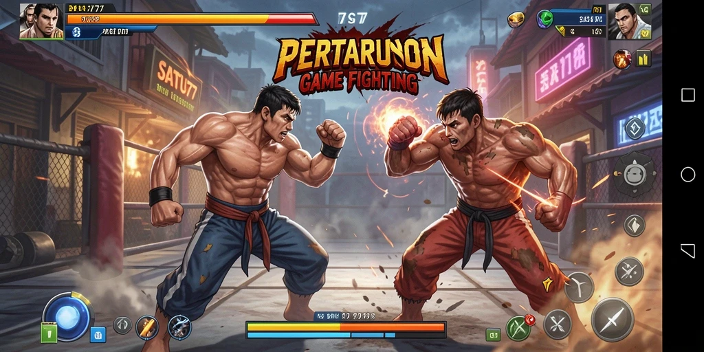Tampilan gameplay <strong>SATU77</strong> yang penuh aksi dan seru.
