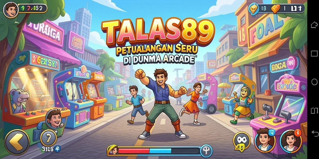 Tampilan permainan TALAS89 yang seru dan menantang.